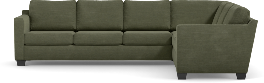 Friday - Hörnsoffa, 3+2-sits - Grön