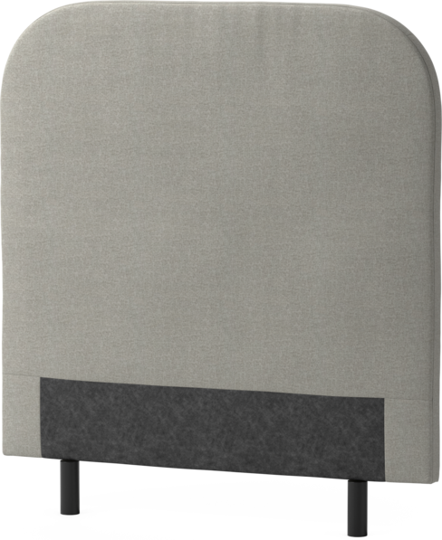 Delux Rundad - Sänggavel, 90-210 cm - Grå