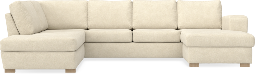 Friday - 3-sits soffa med divan vänster och schäslong höger - Beige