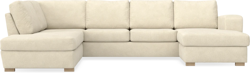 Friday - 3-sits soffa med divan vänster och schäslong höger - Beige