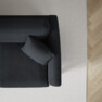 Eden - 2,5-sits soffa med divan - Blå