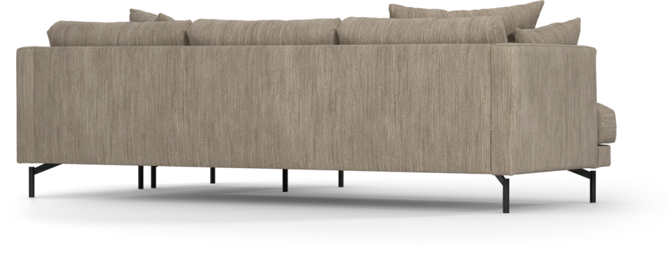 Harper - 4-sits med schäslong höger  - Beige