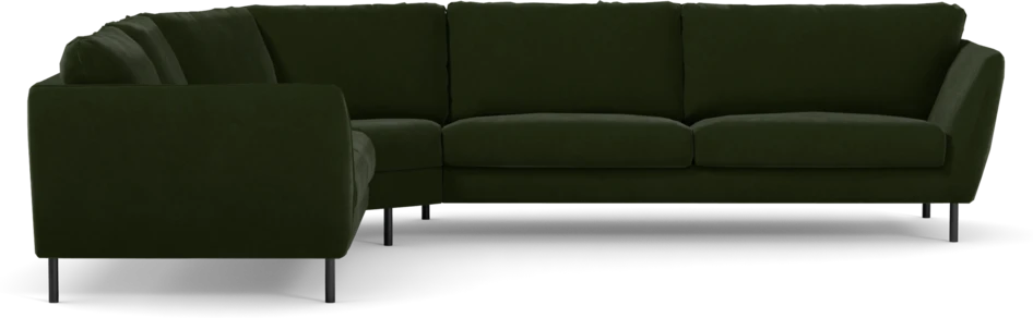 Madison Lux - Hörnsoffa 2+3-sits, hörn 2 - Grön