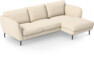 Madison - 2-sits soffa med schäslong höger - Beige