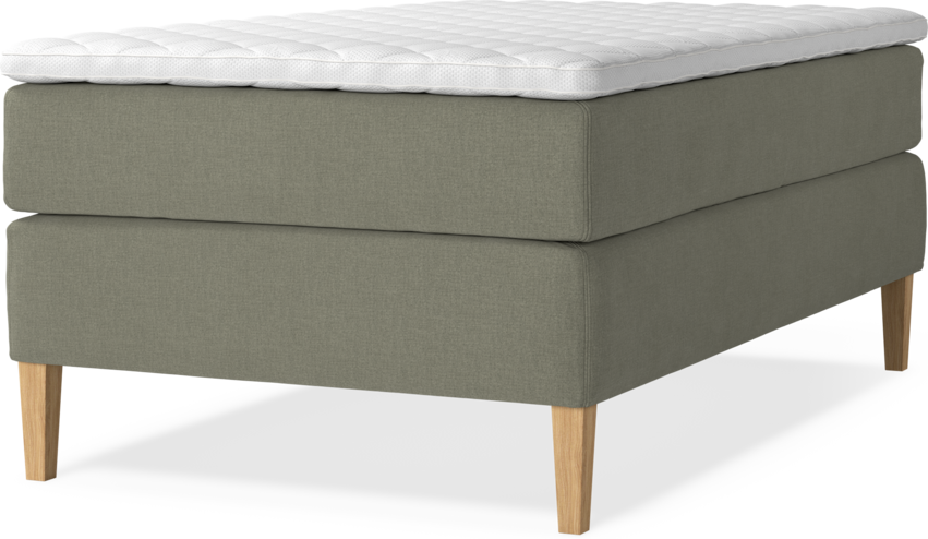 Delux Exclusive - Kontinentalsäng, enkelsäng 120 cm med bäddmadrass