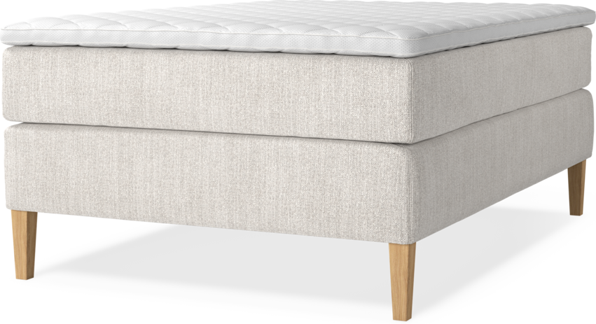 Delux Exclusive - Kontinentalsäng, enkelsäng 140 cm med bäddmadrass
