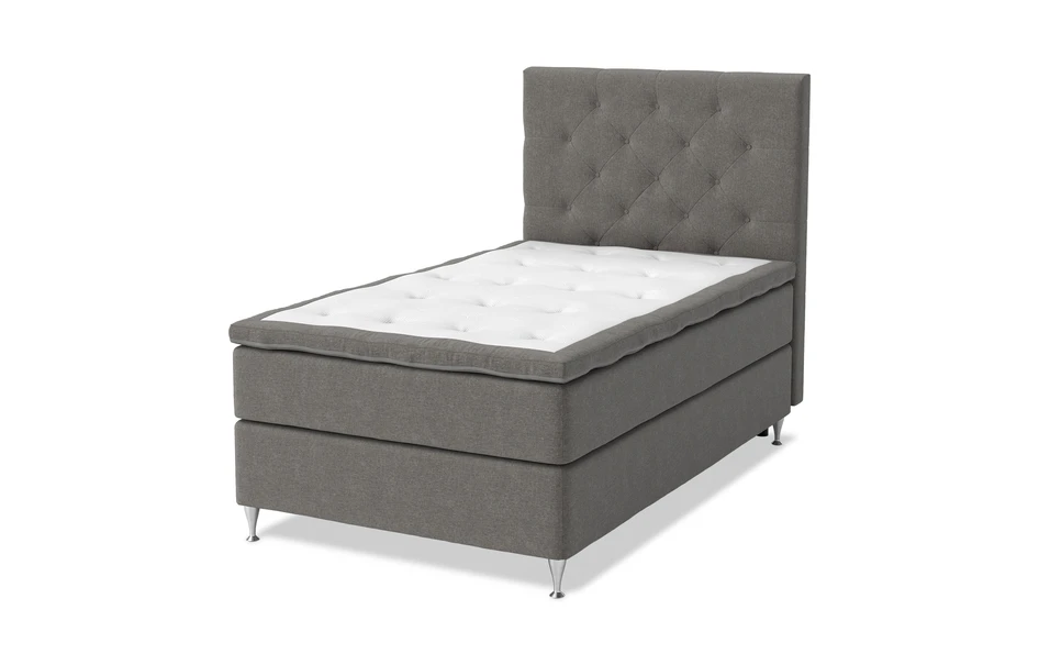 Sense - Sänggavel, B 90-140 cm - Grå