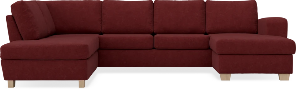 Friday - 3-sits soffa med divan vänster och schäslong höger - Rosa