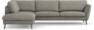 Madison Lux - 3-sits soffa med divan vänster - Vit