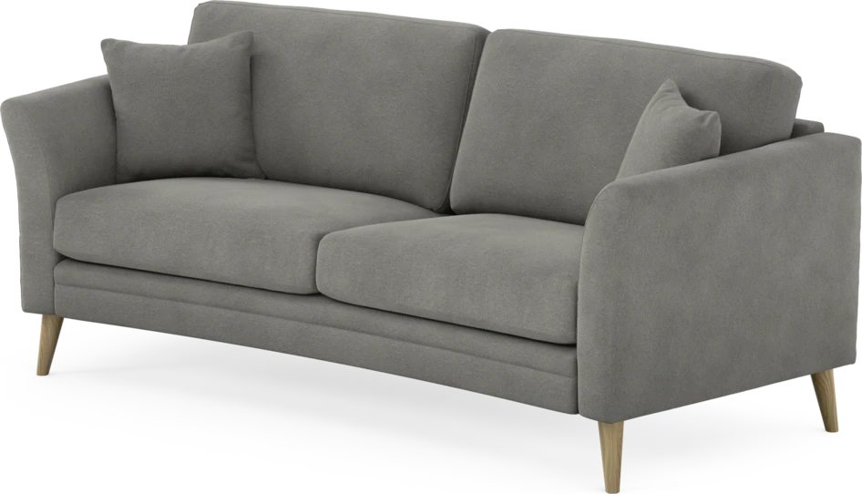 Eden - 2,5-sits soffa svängd - Grå
