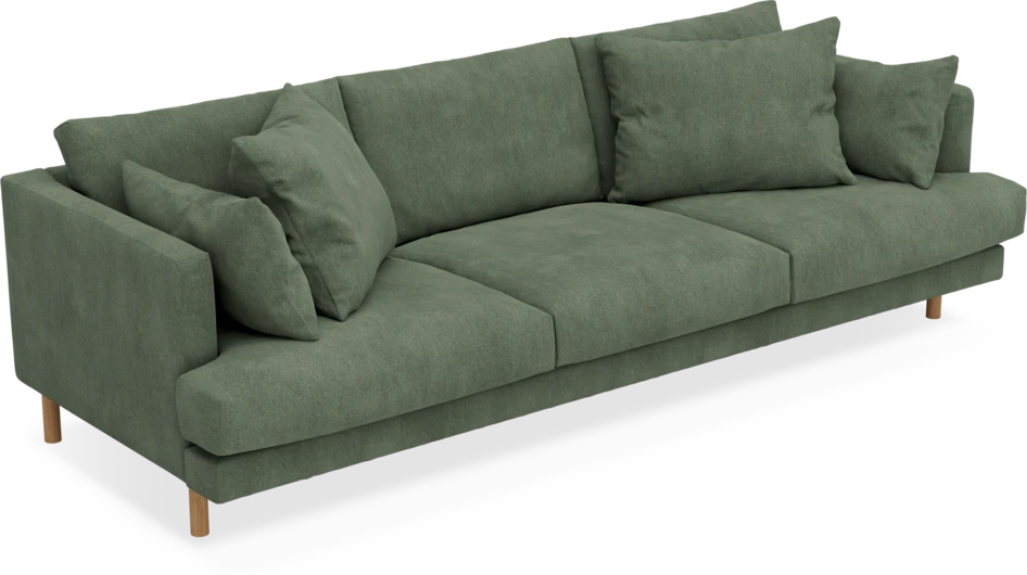 Harper - 4-sits soffa - Grön