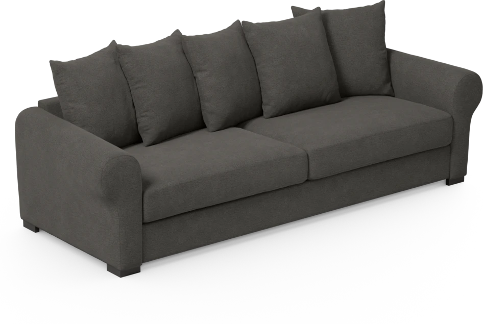 Town - 4-sits soffa - Brun