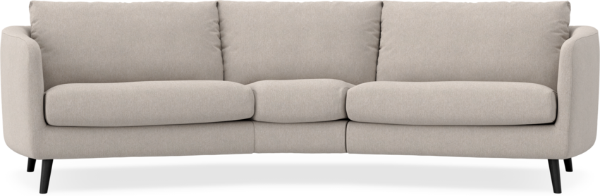 Madison - 3-sits soffa svängd, 90 cm - Beige