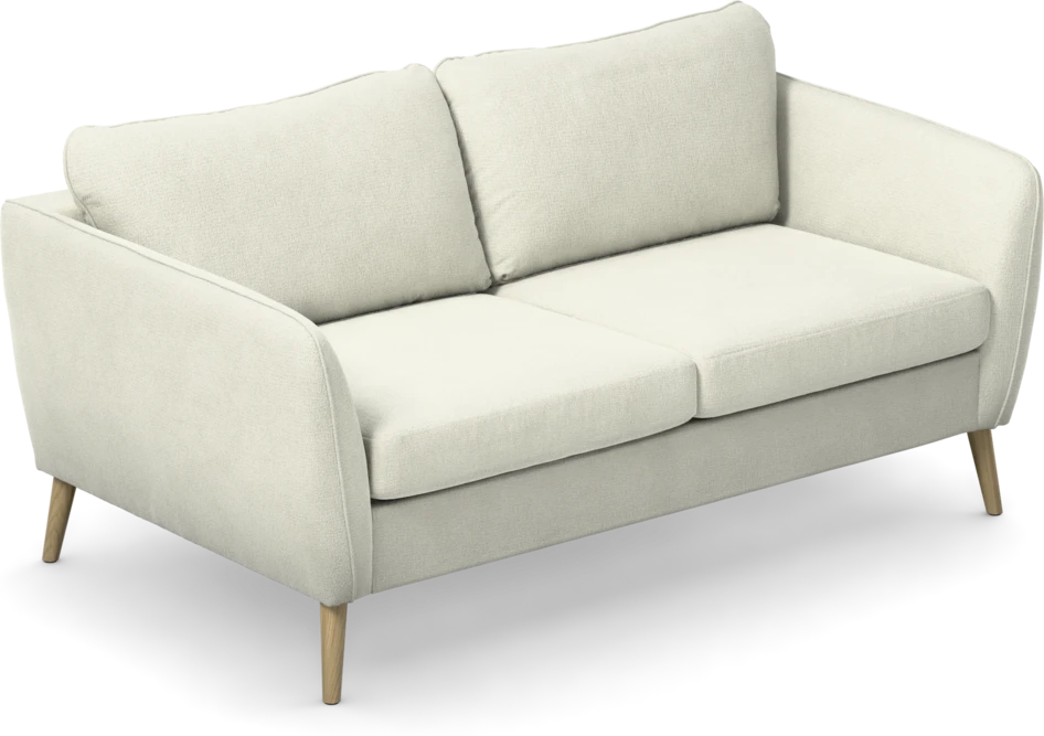 County - 2-sits soffa - Vit