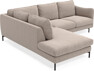 Madison - 2-sits soffa med divan vänster - Beige