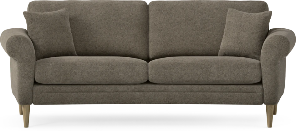 Eden - 2,5-sits soffa svängd - Brun
