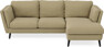 Madison - 2-sits soffa med schäslong höger - Gul