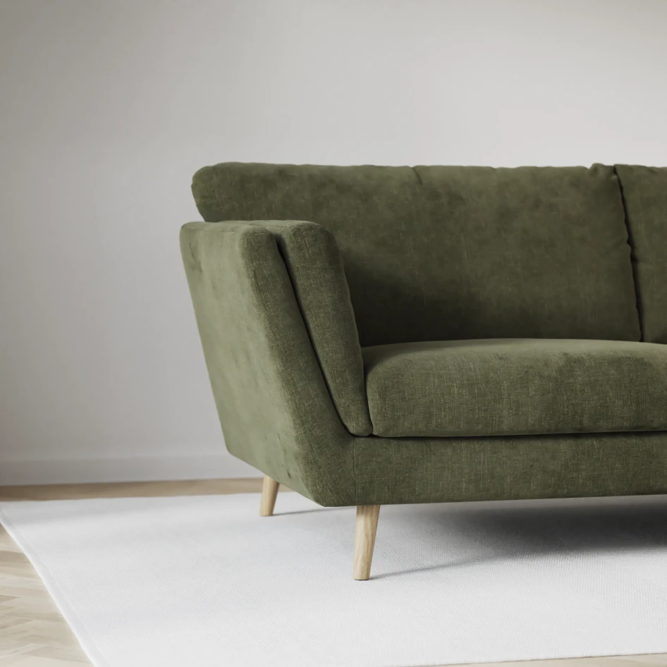 Madison Lux - Hörnsoffa 2+3-sits, hörn 2 - Grön