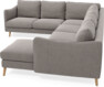 Madison - Hörnsoffa med schäslong höger - Beige