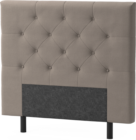 Delux Pikerad Låg - Sänggavel, 90-210 cm