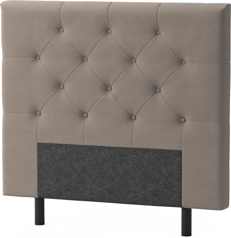 Delux Pikerad Låg - Sänggavel, 90-210 cm