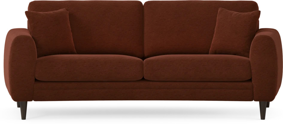Eden - 2,5-sits soffa svängd - Orange