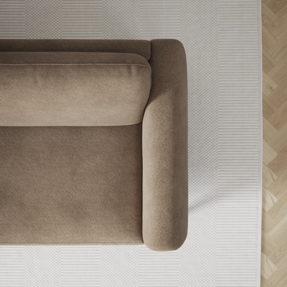 Bridge - 2-sits soffa - Brun