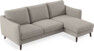 Madison - 2-sits soffa med schäslong höger - Beige
