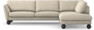 Madison Lux - 3-sits soffa med divan höger - Beige