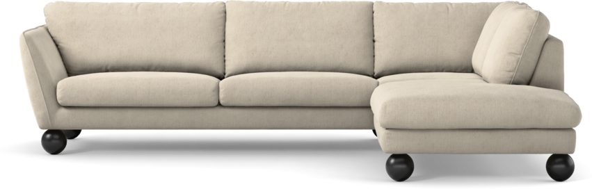 Madison Lux - 3-sits soffa med divan höger - Beige