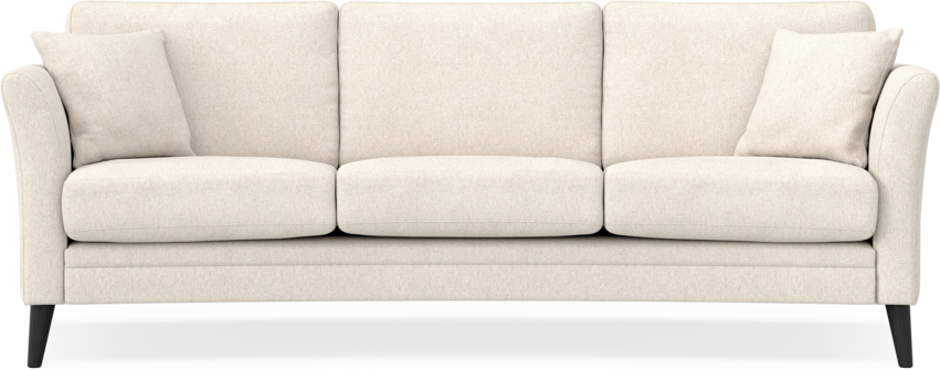Eden - 3-sits svängd - Beige