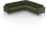 Bridge - Hörnsoffa, 3+3-sits - Grön
