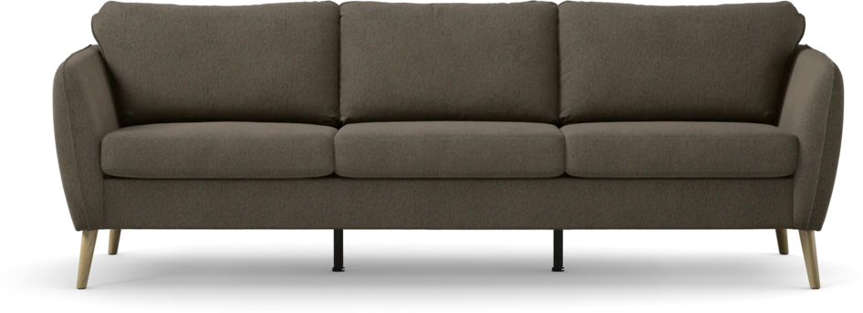 County - 3-sits soffa - Brun