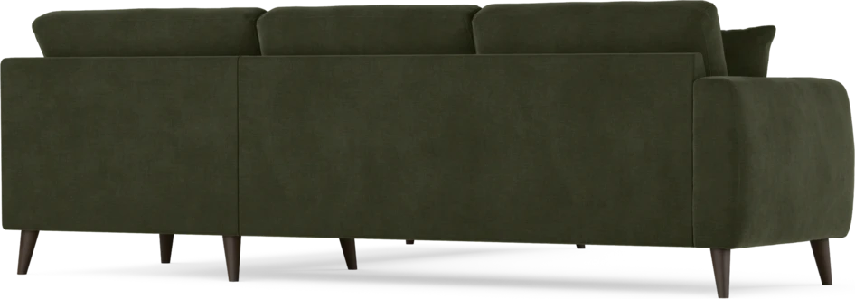 Eden - Hörnsoffa, 2,5+2,5-sits - Grön