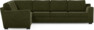 Friday - Hörnsoffa, 2+3-sits - Grön