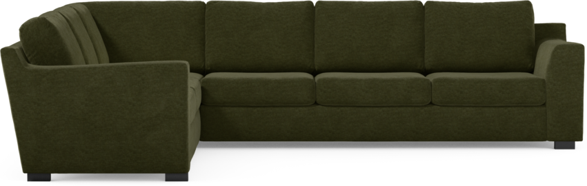 Friday - Hörnsoffa, 2+3-sits - Grön