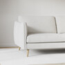 Madison Lux - 3-sits soffa - Vit