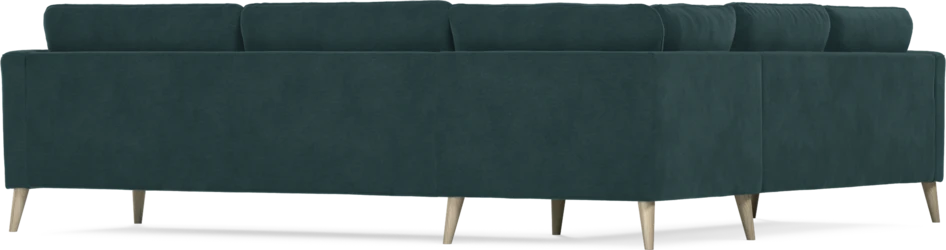 Bridge - Hörnsoffa, 2+3-sits - Blå