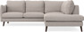 Madison - 2-sits soffa med divan höger - Beige