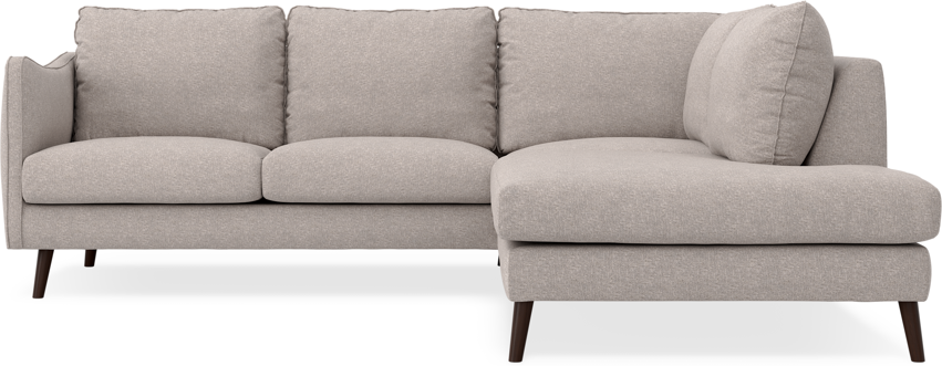 Madison - 2-sits soffa med divan höger - Beige