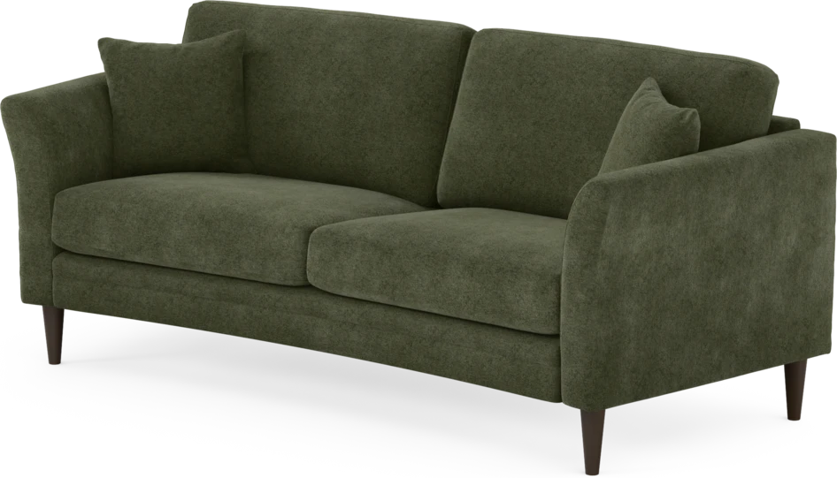 Eden - 2,5-sits soffa svängd - Grön