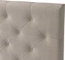 Delux Pikerad - Sänggavel, 90-210 cm - Beige