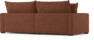 Rossi - 3-sits soffa, hel dyna - Orange