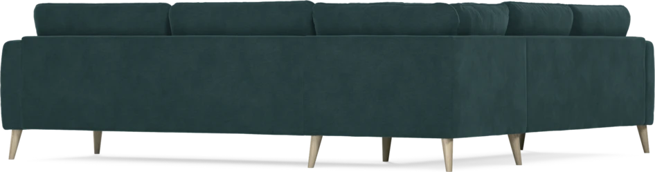 Bridge - Hörnsoffa, 2+3-sits - Blå