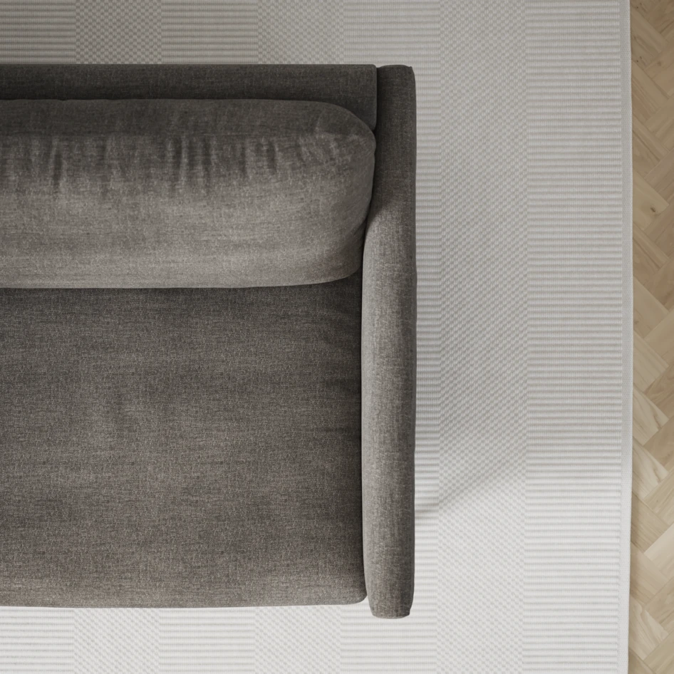 Madison Lux - 2-sits soffa med divan vänster och schäslong höger - Grå