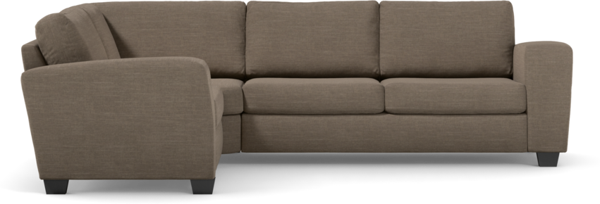 Friday - Hörnsoffa, 1,5+2,5-sits - Brun