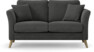 Eden - 2-sits soffa - Svart