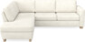 Friday - 2,5-sits soffa med divan vänster - Vit