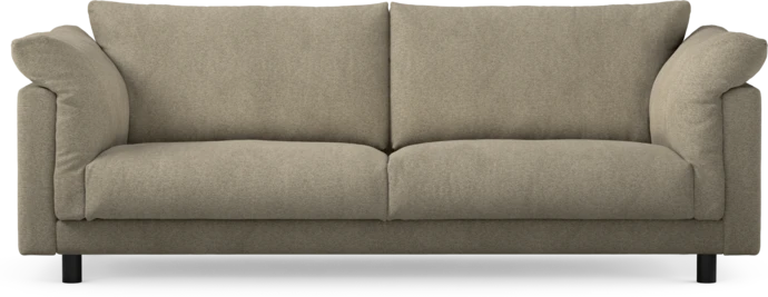 Cherrie, 3-sits soffa, fast klädsel