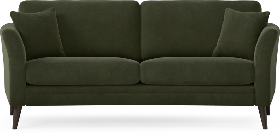 Eden - 2,5-sits soffa svängd - Grön